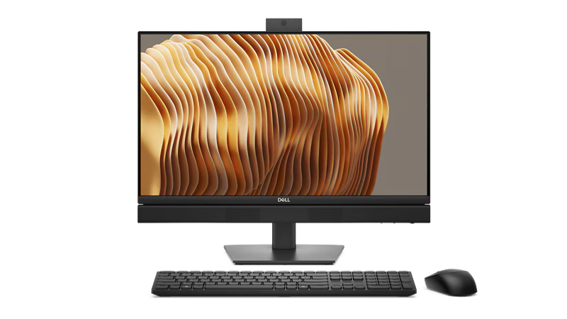 dell pro 24 all in one desktop front on