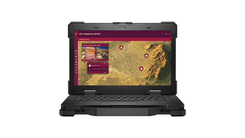 Dell pro rugged 13 front