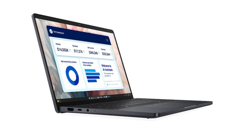Dell Pro 1/ 14 Premium Laptop​ side