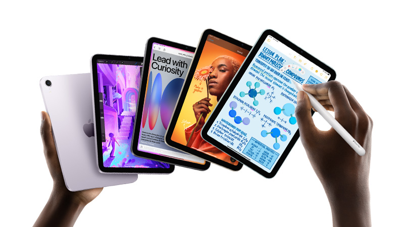 iPad mini family with pen