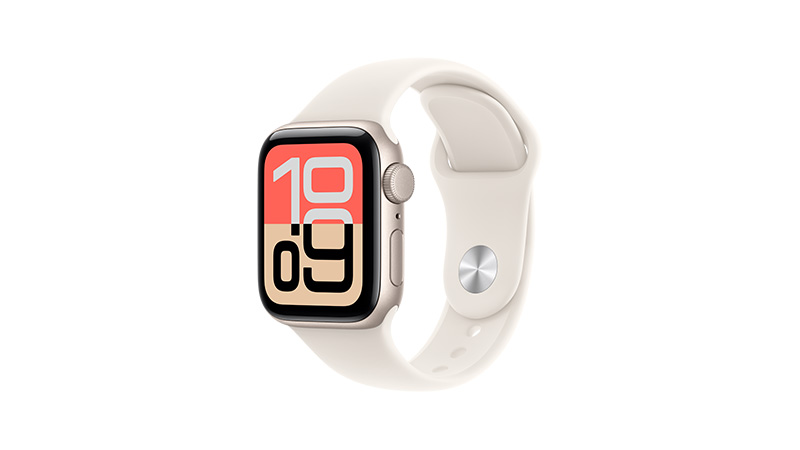 APPLE WATCH SE3 STARLIGHT SIDE