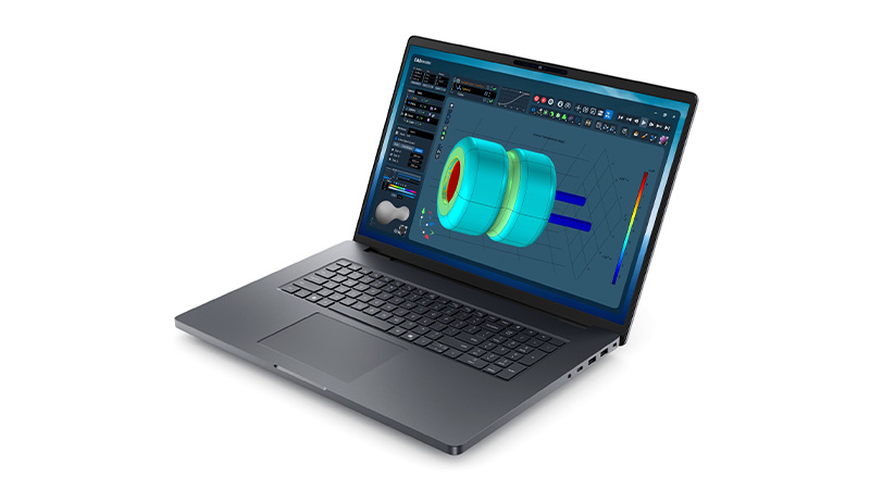 dell pro max 18 plus side