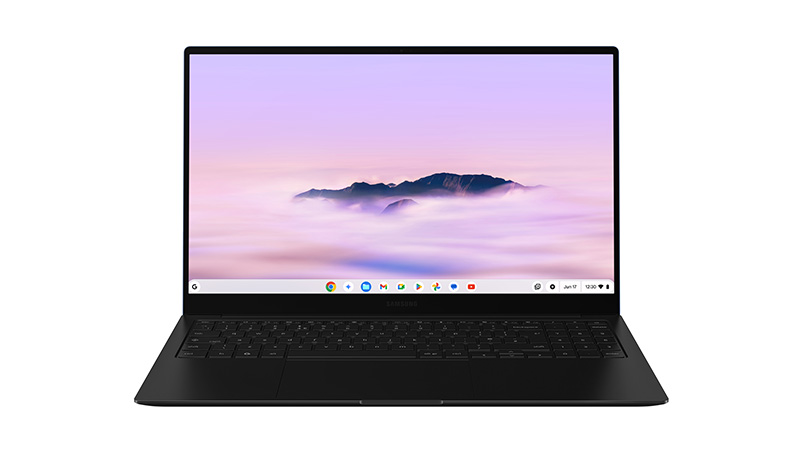 samsung galaxy chromebook plus front