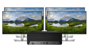 HP Pro 400 – Quad-Display