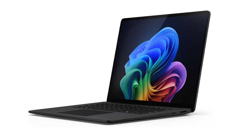 surface laptop 7 black side view