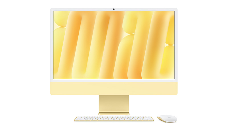 iMac m4 yellow