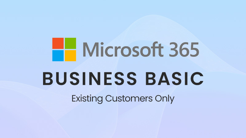 microsoft 365 business basic for existing customers