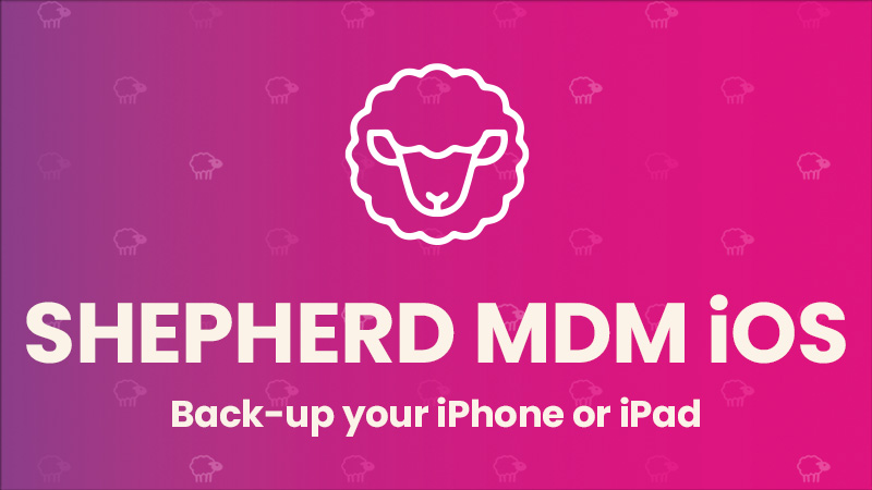 Shepherd MDM iOS