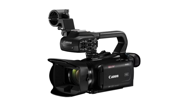 Canon 4K Camcorder XA60 GB side