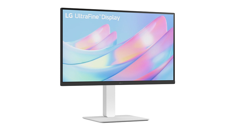 LG 27 ULTRA HD 4K side