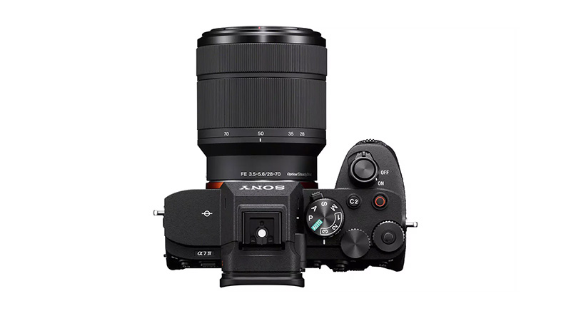 SONY A7 IV top