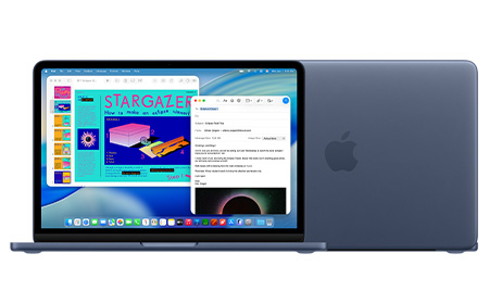 MacBook Neo blue