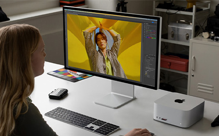 Mac Studio lifestyle office