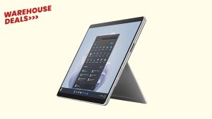 Warehouse Deal | Microsoft Surface Pro 9 – Intel Core i5 1245U, 8GB RAM, 128GB SSD