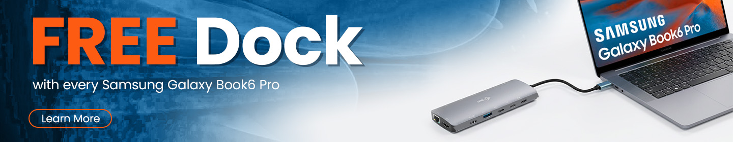 Free teck doc with Samsung Book6 Pro 16 inch