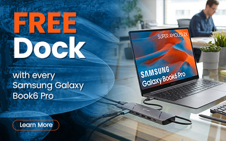 Free teck doc with Samsung Book6 Pro 16 inch