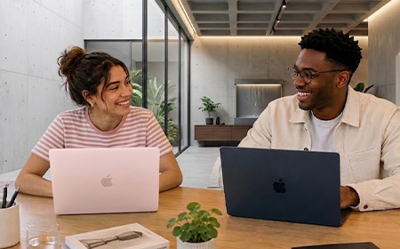 MacBook neo and air lifestyle office