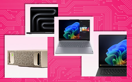 AI supercomputer devices, MacBook Pro, NVIDIA DGX Spark, Surface, lenovo